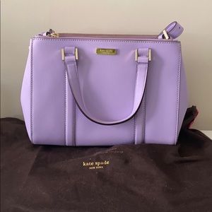 Kate Spade Small Lavender Satchel